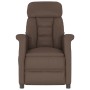 Sillón reclinable de cuero sintético marrón de vidaXL, Sillones - Ref: Foro24-329673, Precio: 229,74 €, Descuento: %