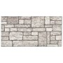 10pcs EPS 3D Wall Panels with Gray Brick Design by vidaXL, Wall covering - Ref: Foro24-332929, Price: 164,11 €, Discount: %