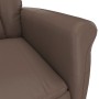 Sillón reclinable de cuero sintético marrón de vidaXL, Sillones - Ref: Foro24-329673, Precio: 229,74 €, Descuento: %