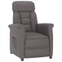 Sillón reclinable de cuero sintético gris de vidaXL, Sillones - Ref: Foro24-329674, Precio: 172,76 €, Descuento: %