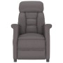 Sillón reclinable de cuero sintético gris de vidaXL, Sillones - Ref: Foro24-329674, Precio: 172,76 €, Descuento: %