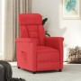 Sillón reclinable de cuero sintético rojo de vidaXL, Sillones - Ref: Foro24-329676, Precio: 233,29 €, Descuento: %