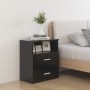 Nightstands 2 units black 50x32x60 cm by vidaXL, Nightstands - Ref: Foro24-803275, Price: 98,62 €, Discount: %