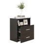 Nightstands 2 units black 50x32x60 cm by vidaXL, Nightstands - Ref: Foro24-803275, Price: 98,62 €, Discount: %