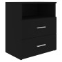 Nightstands 2 units black 50x32x60 cm by vidaXL, Nightstands - Ref: Foro24-803275, Price: 98,62 €, Discount: %