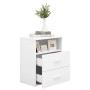 Bedside tables 2 units white chipboard 50x32x60 cm by vidaXL, Nightstands - Ref: Foro24-803273, Price: 113,15 €, Discount: %