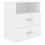 Bedside tables 2 units white chipboard 50x32x60 cm by vidaXL, Nightstands - Ref: Foro24-803273, Price: 113,15 €, Discount: %