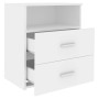 Bedside tables 2 units white chipboard 50x32x60 cm by vidaXL, Nightstands - Ref: Foro24-803273, Price: 113,15 €, Discount: %