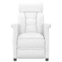 Sillón de masaje de cuero sintético blanco de vidaXL, Sillones de masaje eléctricos - Ref: Foro24-329679, Precio: 274,73 €, D...