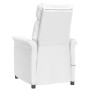 Sillón de masaje de cuero sintético blanco de vidaXL, Sillones de masaje eléctricos - Ref: Foro24-329679, Precio: 274,73 €, D...