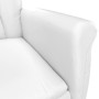 White Synthetic Leather Massage Chair by vidaXL, Electric massage chairs - Ref: Foro24-329679, Price: 274,73 €, Discount: %