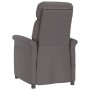 Sillón de masaje de cuero sintético gris de vidaXL, Sillones de masaje eléctricos - Ref: Foro24-329681, Precio: 190,94 €, Des...