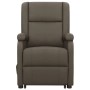 Sillón elevable cuero sintético gris de vidaXL, Sillones - Ref: Foro24-329688, Precio: 392,40 €, Descuento: %