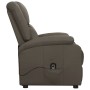 Sillón elevable cuero sintético gris de vidaXL, Sillones - Ref: Foro24-329688, Precio: 392,40 €, Descuento: %