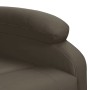 Sillón elevable cuero sintético gris de vidaXL, Sillones - Ref: Foro24-329688, Precio: 392,40 €, Descuento: %