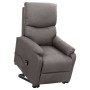 Sillón elevable tela gris claro de vidaXL, Sillones - Ref: Foro24-329739, Precio: 321,75 €, Descuento: %