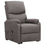 Sillón elevable tela gris claro de vidaXL, Sillones - Ref: Foro24-329739, Precio: 321,75 €, Descuento: %