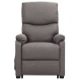 Sillón elevable tela gris claro de vidaXL, Sillones - Ref: Foro24-329739, Precio: 321,75 €, Descuento: %