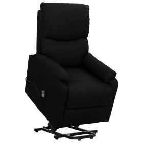 Sillón elevable tela negro de vidaXL, Sillones - Ref: Foro24-329741, Precio: 532,29 €, Descuento: %