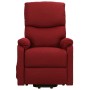 Sillón elevable tela rojo tinto de vidaXL, Sillones - Ref: Foro24-329742, Precio: 400,51 €, Descuento: %