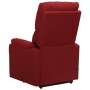 Sillón elevable tela rojo tinto de vidaXL, Sillones - Ref: Foro24-329742, Precio: 400,51 €, Descuento: %