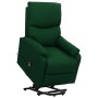 Sillón elevable tela verde oscuro de vidaXL, Sillones - Ref: Foro24-329745, Precio: 400,99 €, Descuento: %