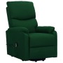 Sillón elevable tela verde oscuro de vidaXL, Sillones - Ref: Foro24-329745, Precio: 400,99 €, Descuento: %