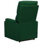 Sillón elevable tela verde oscuro de vidaXL, Sillones - Ref: Foro24-329745, Precio: 400,99 €, Descuento: %