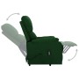 Sillón elevable tela verde oscuro de vidaXL, Sillones - Ref: Foro24-329745, Precio: 400,99 €, Descuento: %