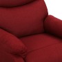 Sillón de masaje elevable tela rojo tinto de vidaXL, Sillones de masaje eléctricos - Ref: Foro24-329752, Precio: 366,86 €, De...