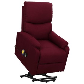 Sillón de masaje elevable tela morado de vidaXL, Sillones de masaje eléctricos - Ref: Foro24-329756, Precio: 296,99 €, Descue...