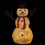 Muñeco de nieve decorativo de Navidad con LED tela lujosa 90 cm de vidaXL, Luces de Navidad - Ref: Foro24-329760, Precio: 118...