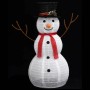 Muñeco de nieve decorativo de Navidad con LED tela lujosa 90 cm de vidaXL, Luces de Navidad - Ref: Foro24-329760, Precio: 118...