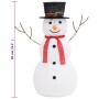 Muñeco de nieve decorativo de Navidad con LED tela lujosa 90 cm de vidaXL, Luces de Navidad - Ref: Foro24-329760, Precio: 118...