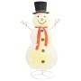 Muñeco de nieve de Navidad con luces LED tela lujosa 180 cm de vidaXL, Luces de Navidad - Ref: Foro24-329762, Precio: 148,99 ...