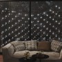 Red Christmas lights 306 cold white LEDs 3x3 m indoor/outdoor by vidaXL, Hoses and string lights - Ref: Foro24-328779, Price:...