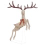 Golden Christmas decorative reindeer 120 warm white LEDs by vidaXL, Christmas lights - Ref: Foro24-329768, Price: 83,01 €, Di...