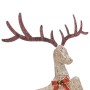 Golden Christmas decorative reindeer 120 warm white LEDs by vidaXL, Christmas lights - Ref: Foro24-329768, Price: 83,01 €, Di...