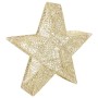 Estrellas decoración navideña 3 piezas LED malla doradas de vidaXL, Luces de Navidad - Ref: Foro24-329775, Precio: 54,99 €, D...