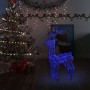 Christmas reindeer 90 LEDs acrylic 60x16x100 cm by vidaXL, Christmas lights - Ref: Foro24-329779, Price: 61,99 €, Discount: %