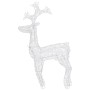 Christmas reindeer 90 LEDs acrylic 60x16x100 cm by vidaXL, Christmas lights - Ref: Foro24-329779, Price: 61,99 €, Discount: %