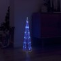 Decorative pyramid acrylic cone blue LED lights 60 cm by vidaXL, Christmas lights - Ref: Foro24-329799, Price: 37,99 €, Disco...