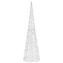 Decorative pyramid acrylic cone LED lights warm white 90 cm by vidaXL, Christmas lights - Ref: Foro24-329801, Price: 83,10 €,...