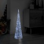 Decorative pyramid acrylic cone LED lights cold white 90 cm by vidaXL, Christmas lights - Ref: Foro24-329802, Price: 33,94 €,...