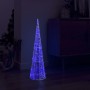 Blaue dekorative Pyramide aus Acryl, LED-Lichtkegel, 90 cm von vidaXL, Weihnachtsbeleuchtung - Ref: Foro24-329803, Preis: 46,...