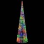 Decorative pyramid acrylic cone colorful LED lights 90 cm by vidaXL, Christmas lights - Ref: Foro24-329804, Price: 51,32 €, D...