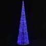 Blaue dekorative Pyramide aus Acryl, LED-Lichtkegel, 120 cm von vidaXL, Weihnachtsbeleuchtung - Ref: Foro24-329807, Preis: 74...