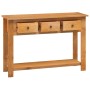 Mesa consola de madera maciza de roble 110x35x75 cm de vidaXL, Mesas auxiliares - Ref: Foro24-329925, Precio: 258,07 €, Descu...