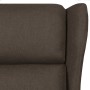 Sillón de masaje eléctrico tela marrón oscuro de vidaXL, Sillones de masaje eléctricos - Ref: Foro24-329654, Precio: 263,99 €...