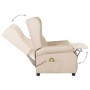 Cream fabric massage chair by vidaXL, Electric massage chairs - Ref: Foro24-329658, Price: 263,36 €, Discount: %